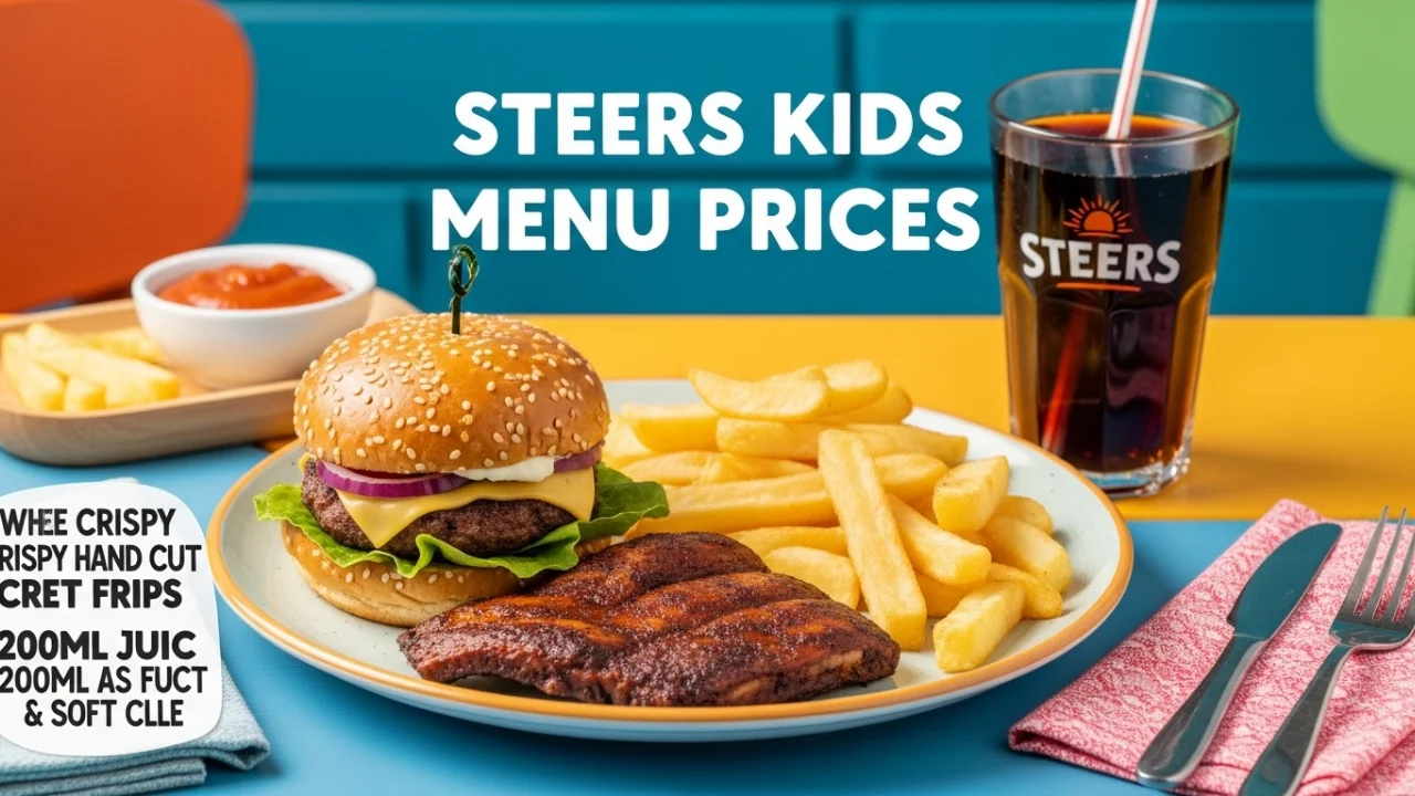 steers kids menu and prices